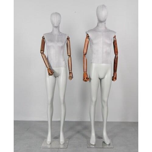 Fashionable Factory Direct Sell Wooden Hand Mannequin Display Clothes Model On Sale