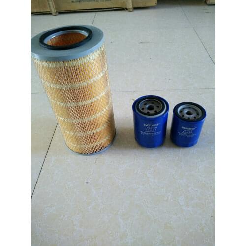China supplier Air filter element oil filter and fuel filter for weifang ZH4105ZD diesel engine /50KW diesel generator parts