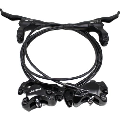 Nutt MTB bike hydraulic brake kit 2pcs 800/1400mm bicycle bike clamp mountain bike parts Update Oil pressure Brake set