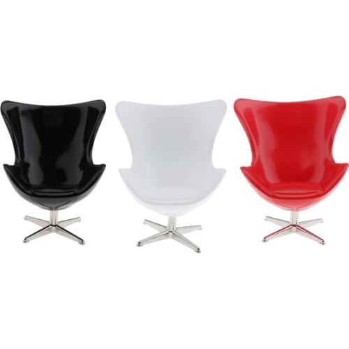 1/12 Dollhouse Miniature Room Furniture - Chair - Mini Realistic Model Toy