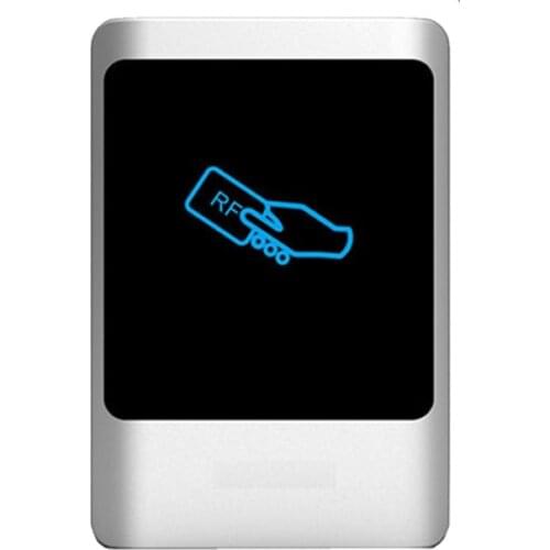 Metal case 125KHZ MHZ RFID reader password IP66 waterproof Standalone access controller for door lock gate opener