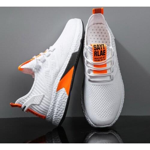 Mens shoes lace up Casual Sneakers mesh breathable comfortable lightweight shoes men Hot Sale outdoor walking runing shoes