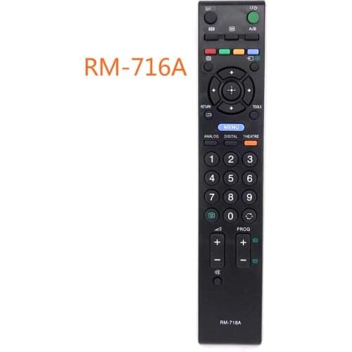 New Replacement RM-716A For Sony Bravia TV Smart LED Remote Control RM-ED009 RM-ED011 RM-ED012