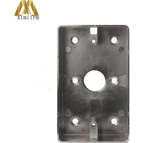 Plating Surface Zinc Alloy Back Box For Exit Switch Button External Mounting Box EB02 for 86mm Standard Touch Switch