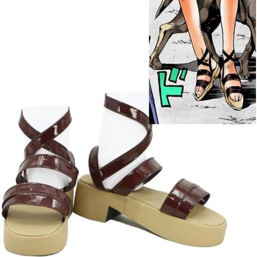 Sugimoto Reimi Cosplay JOJOS BIZARRE ADVENTURE 4 Sugimoto Reimi Cosplay Shoes Boots Custom Made