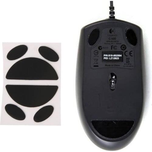 2Sets 0.6mm Thickness Replacement Mouse Feet Skates for logitech G100 G100S A22 21 Dropshipping