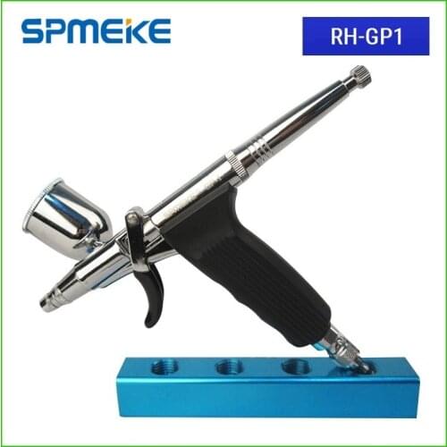 SPMEKE RH-GP1 Airbrush Set Double-action Trigger Air-paint Control Used for spraying paint of art craft model GP1