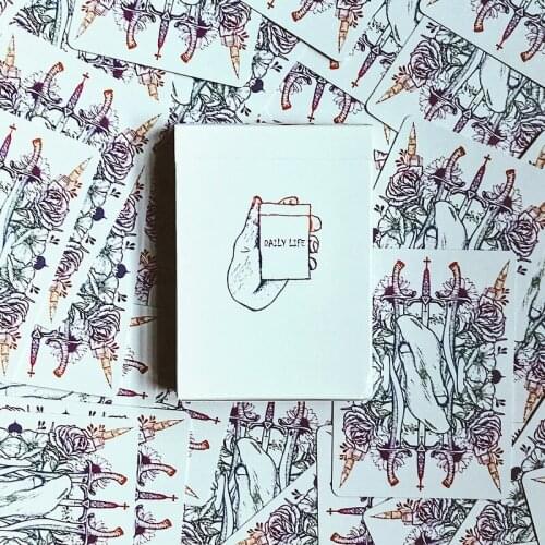 Daily Life Standard Edition Playing Cards Poker Size Deck USPCC Custom Sealed Magic Props