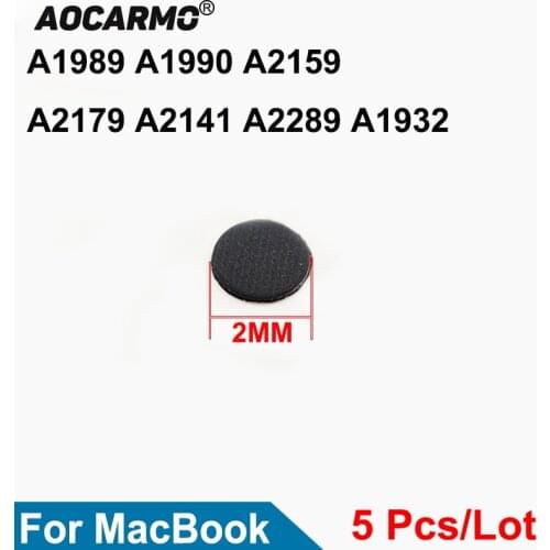 Aocarmo 5Pcs/Lot Water Damage Label Warranty Indicator Sensors Repair Waterproof Round Stickers For MacBook A1989 A1990 A2159
