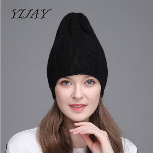 Unisex winter autumn knitted wool skullies hats for women men casual ear protection warm beanies caps