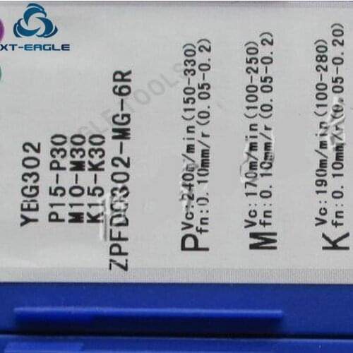 ZPFD0302-MG-6R YBG302 Free shipping! 100% Original brand CNC blade