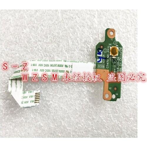 New Original Power Button Switch Board Subcard for Lenovo Thinkpad T480 A485 T470 A475 with Cable 00UR510