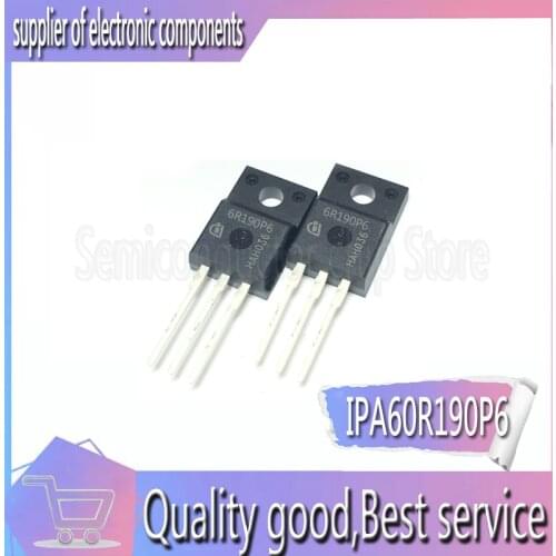 10pcs/lot 6R190P6 IPA60R190P6 New stock TO-220F 650V 57A