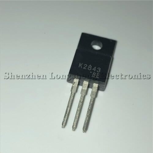 10PCS/LOT K2843 2SK2843 TO-220F FET NPN transistor 10A600V