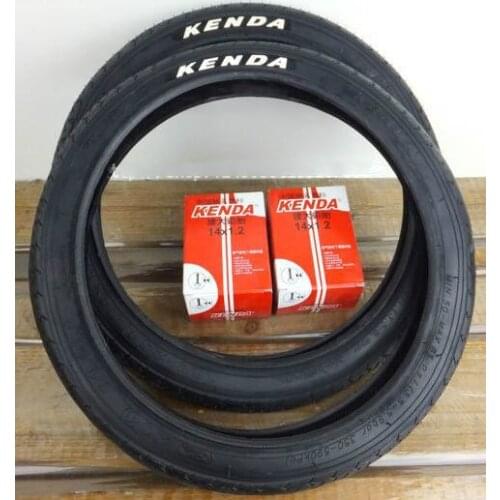 14X1.2 Folding Bike Tire Inner Tube Set BYA412 BMX Tires BMX Parts