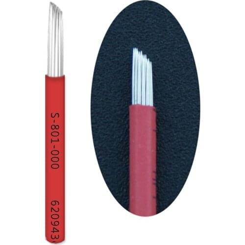 19 Round needles for manual pen permanent makeup manual fog pen needle 19 Bevel Round Needles fog eyebrow pen needles