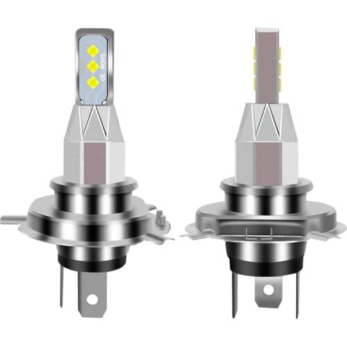 2Pcs H1 H3 H4 H7 Led Car Light Bulbs H8 H11 HB3 9005 HB4 9006 Led Headlights Mini 60W 8000LM Automobiles Auto Lamp