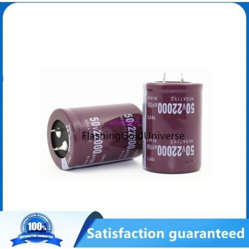 20PCS-2PCS 50V 22000UF 22000UF 50V Electrolytic Capacitors Size: 35X50MM best quality