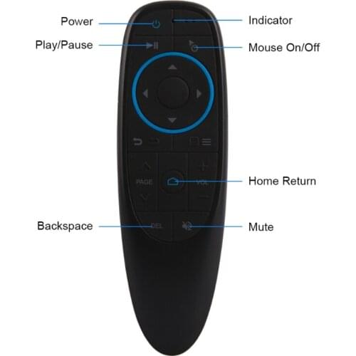 2021 New G10BTS Bluetooth 5.0 IR Air Mouse Wireless 6-Axis Gyro G10S BT5.0 Remote Control