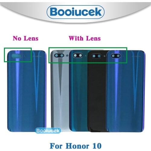 For Huawei honor 10 Housing Battery Cover Door Rear Cover Chassis Frame with Adhesive With Camera lens or No Camera lens