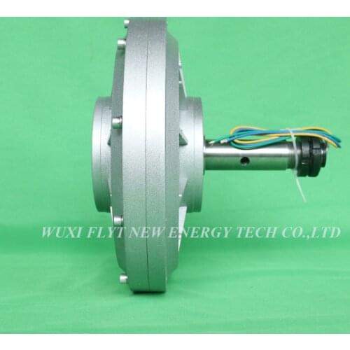 2KW 96/120/220/ 380v 180RPM Coreless Rare Earth Permanent Magnet Generator Low RPM 2000w generator
