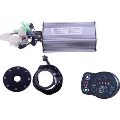 36V 48V 500W Controller LED900S display Meter PAS Set E-bike Conversion kit Dual Mode Hall Sensor and Hall Sensorless Compatible