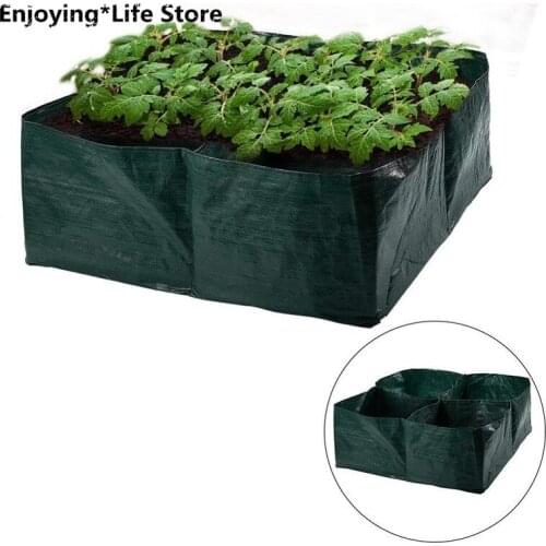 Polypropylen Garden Grow Bag Outdoor Vegetable Planter Garden Pot Grow Bags Garden Living Bag Fabric Grow Pot Gardening Supplies