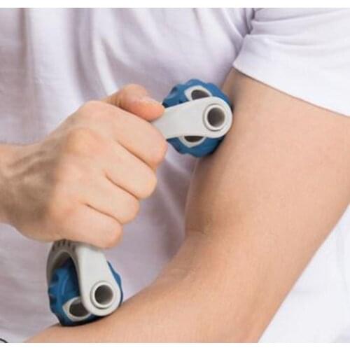 Hand-held muscle relaxation ball gun fascia ball yoga massage fitness muscle relaxer mace roller body massager roller multifunct