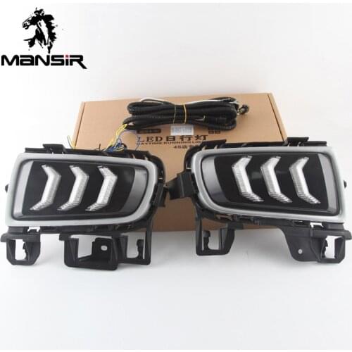 LED lights Daytime Running Lights Daylights Car DRL For Mazda 6 2005 - 2008 Dynamic Sequential turn signal Drl for cars Fog lamp