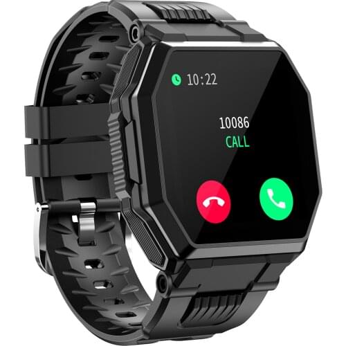 Military Outdoor Sports Smart Watches Men Full Screen Sedentary Pedometer Sleep Monitor Bluetooth Music Call Reminder Smartwatch