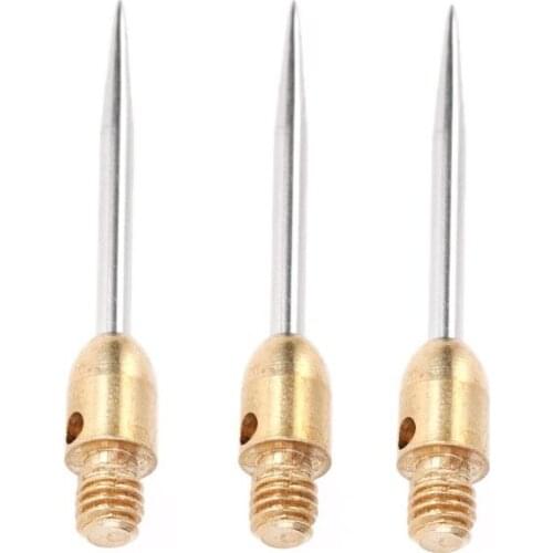 270C 6pcs 2BA Thread Dart Steel Tip Professional Replaceable Non-Drop Club Game Gold