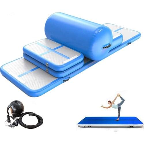 3m Home Edition Blue AirTrack Tumbling Gymnastics Equipment Inflatable Air Track Set
