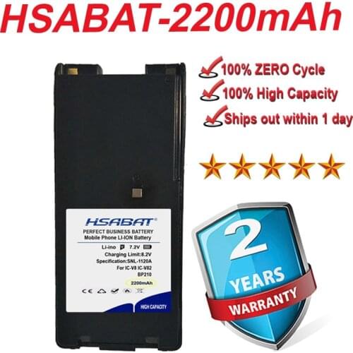 Top BP210 BP-210N BP-210 BP-209 Battery for IC-V8 IC-V82 IC-A24 IC-A6 IC-F3G IC-F30 IC-F40 IC-F11 IC-F22 IC-F4G in stock