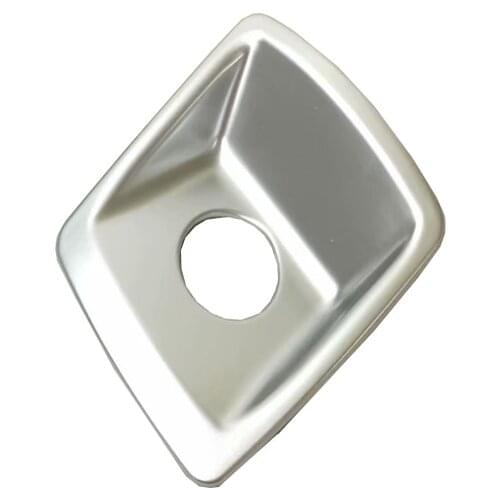 Car styling For Toyota RAV4 2016-2018 chrome rear cigarette lighter cover decoration frame 1 pcs