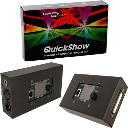 Free Shipping Pangolin Quickshow FB4 Laser Software for professional Laser Stage Lighting DJ Effect Projector
