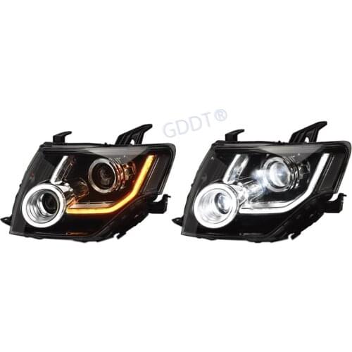Full Led Headlight for Mitsubishi Pajero V93 V97 V87 Front Lights for Montero V95 V98 Led Drl Lamps for Shogun Dynamic Turning