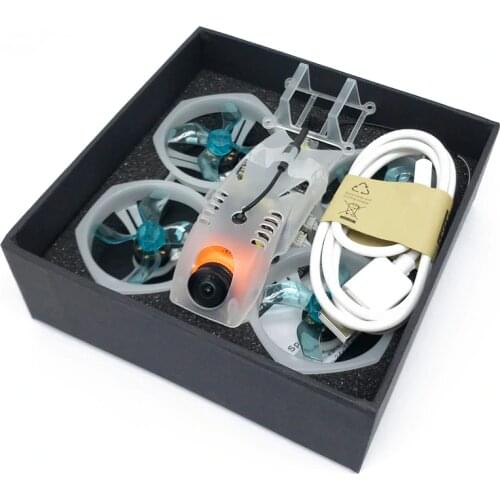 GOFLY Rex 80mm Micro Brushless 2S Whoop FPV Racing Drone Spedix F405 FC RUNCAM split mini2 HD DVR Cam-25100mW 40CH VTX