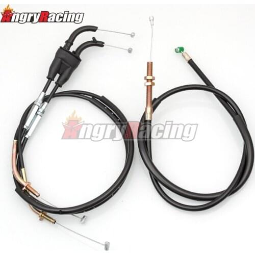 Motorcycle Carburetor Throttle Cables Accelerator Control Wire Clutch Cable For Kawasaki Ninja ZX-10R ZX10R ZX 10R 2011-2015