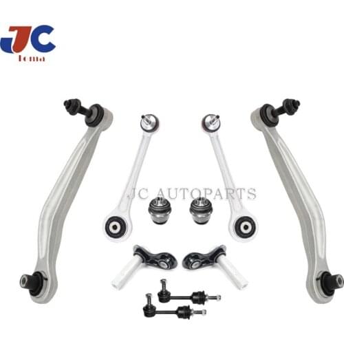 10PCS/SET Auto Suspension Parts Control Arm Kits for BM W 5(E39 E60) 6(E63) 7(E65 E66 E67) 33326768268 33326774793 33326770749