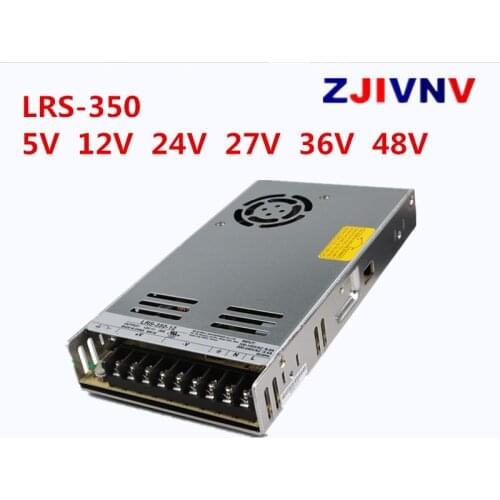 LRS-350-12V 24V 5V 15V 36V 27V 48V can replace meanwell LRS-350-24V 350.4W Single Output Switching Power Supply 12V 29A