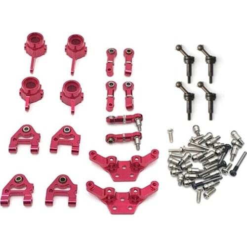 K989 Metal Full Set Upgrades Parts Accessories Kit for Wltoys K969 K979 K989 K999 P929 P939 1/28 RC Car