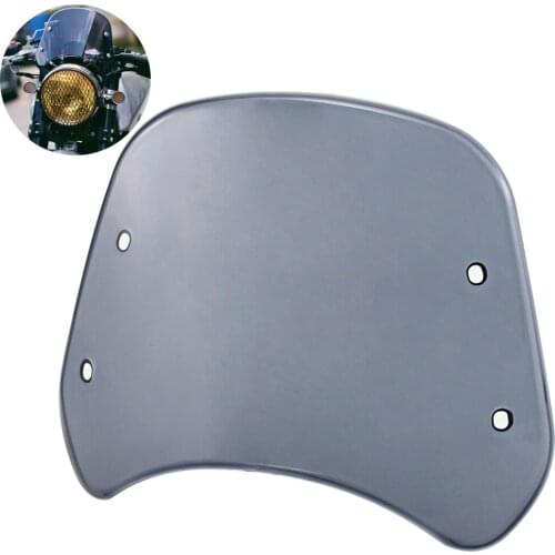 Motorcycle Smoke Retro Windshield Headlight Instrument Visor Sport Compact Wind Deflector For Benelli Leoncino 250 500 Trail