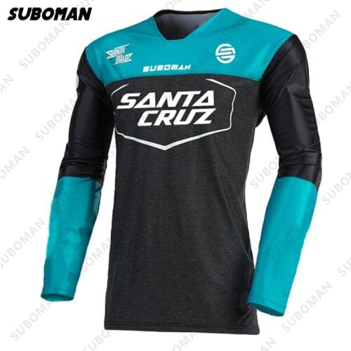 New santa cruz team 2021 bike Jersey mtb mens Downhill Jerseys Mountain Shirts Offroad DH Motorcycle Jersey Motocross Sportwear