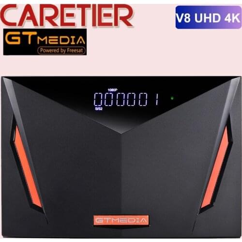 New Gtmedia V8 UHD DVB S2 satellite receiver Builtin wifi support H.265 DVB-S/S2/S2X+T/T2/Cable/ATSC-C/ISDBT better V8X V8 POR2