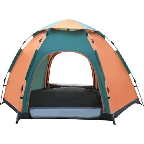 Fully Automatic Tent Camping Tent, Suitable For Travel, Fishing And Mountaineering Hexagon Tent Outdoor Camping Camping