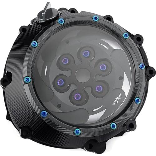 Engine Clear Clutch Cover Protector Guard For BMW S1000R S1000XR S1000RR HP4 S1000 R XR RR Clutch Pressure Plate Spring Retainer