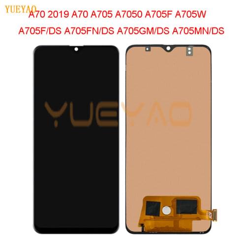 A70 LCD Display For Samsung Galaxy A70 2019 New LCD Display 6.7 inch A705 A705F SM-A705MN Touch Digitizer Assembly