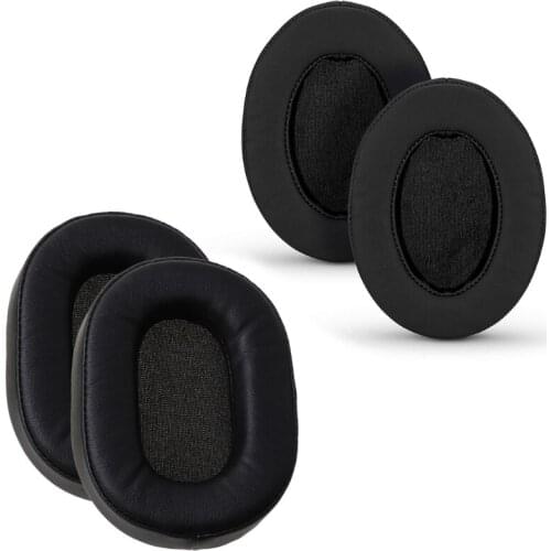 1Pair Foam Ear Pads Cushion Leather Earpad for ATH-MSR7 M50X M20 M40 M40X SX1 Q1JC