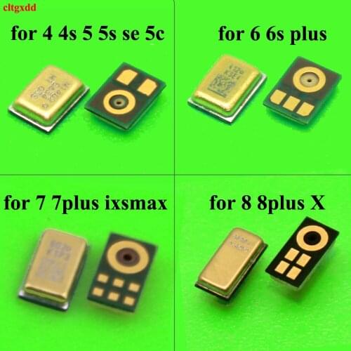1pcs Speaker Microphone Inner MIC For iPhone 4 4S 5 5S 6 6S 7 8 Plus X XS Max XR Inner Microphone Chip Repair Parts