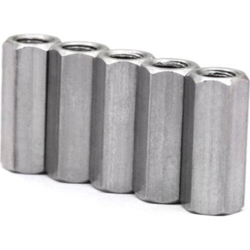 5Pcs M2 M2.5 M3 M4 Female to female stainless steel hex Standoff Spacer Column Flat Head Double Pass